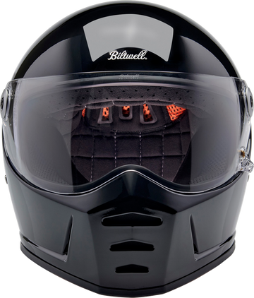 BILTWELL Lane Splitter Helmet - Gloss Black - 2XL 1004-101-506