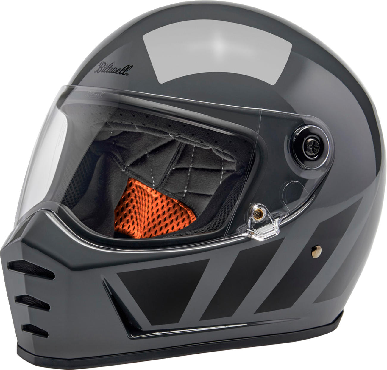 BILTWELL Lane Splitter Helmet - Storm Gray Inertia - 2XL 1004-569-506