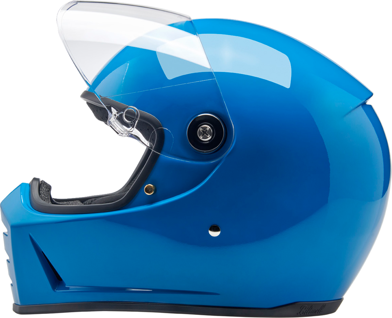 BILTWELL Lane Splitter Helmet - Gloss Tahoe Blue - 2XL 1004-129-506