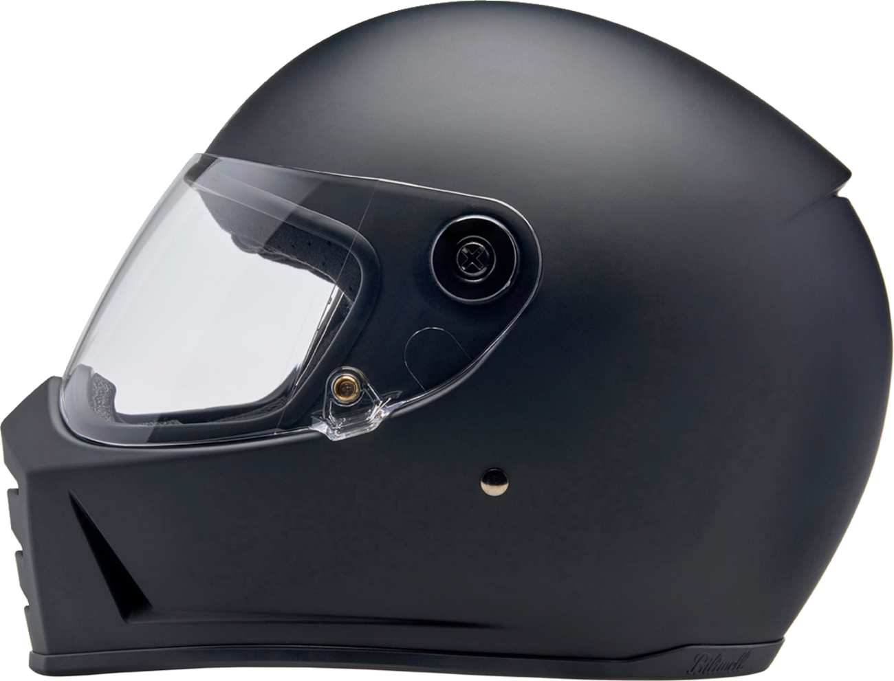 BILTWELL Lane Splitter Helmet - Flat Black - 2XL 1004-201-506