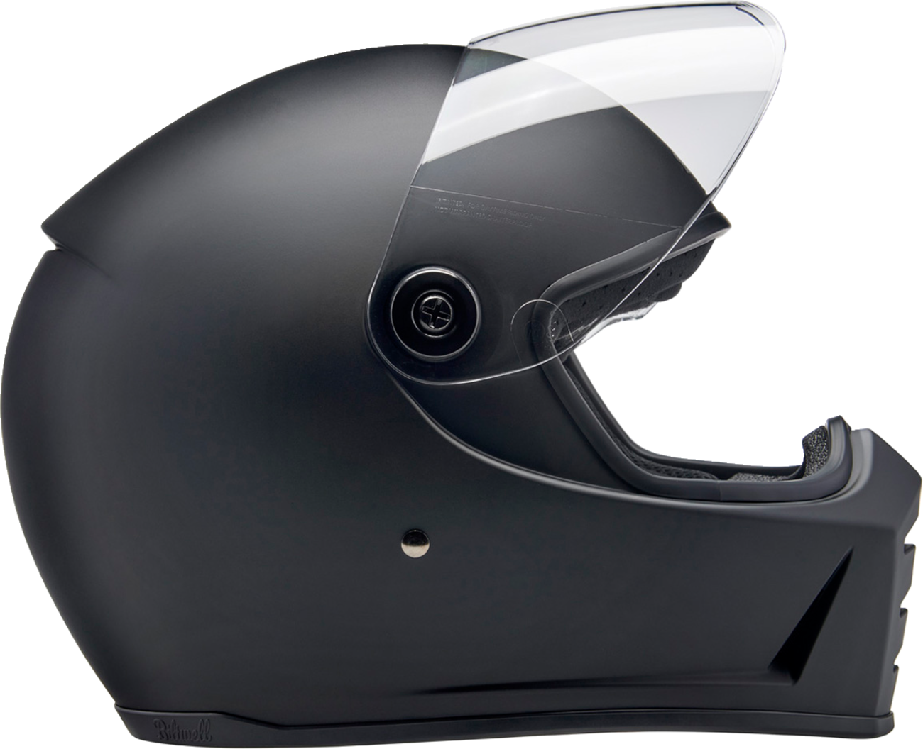 BILTWELL Lane Splitter Helmet - Flat Black - 2XL 1004-201-506