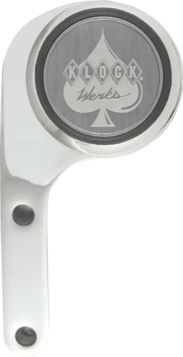 KLOCK WERKS iOmount* for Indian - Left Perch Mount - Chrome - Challenger/Pursuit KWD-04-0608-C