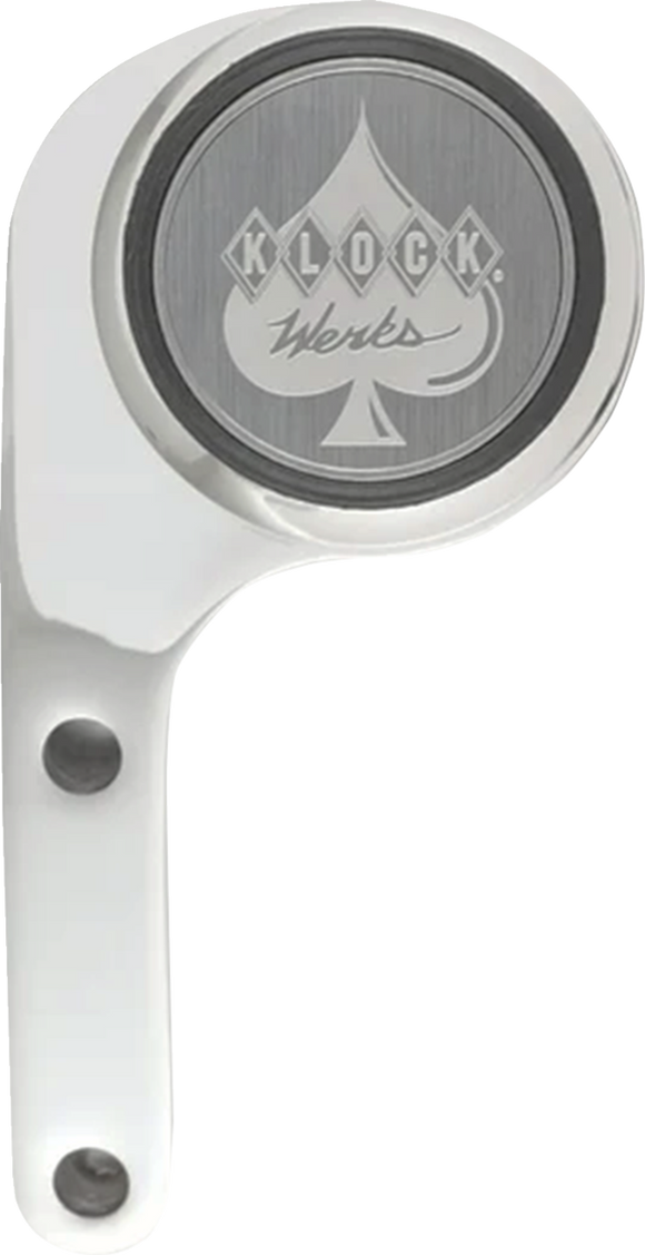 KLOCK WERKS iOmount* for Indian - Left Perch Mount - Chrome - Challenger/Pursuit KWD-04-0608-C
