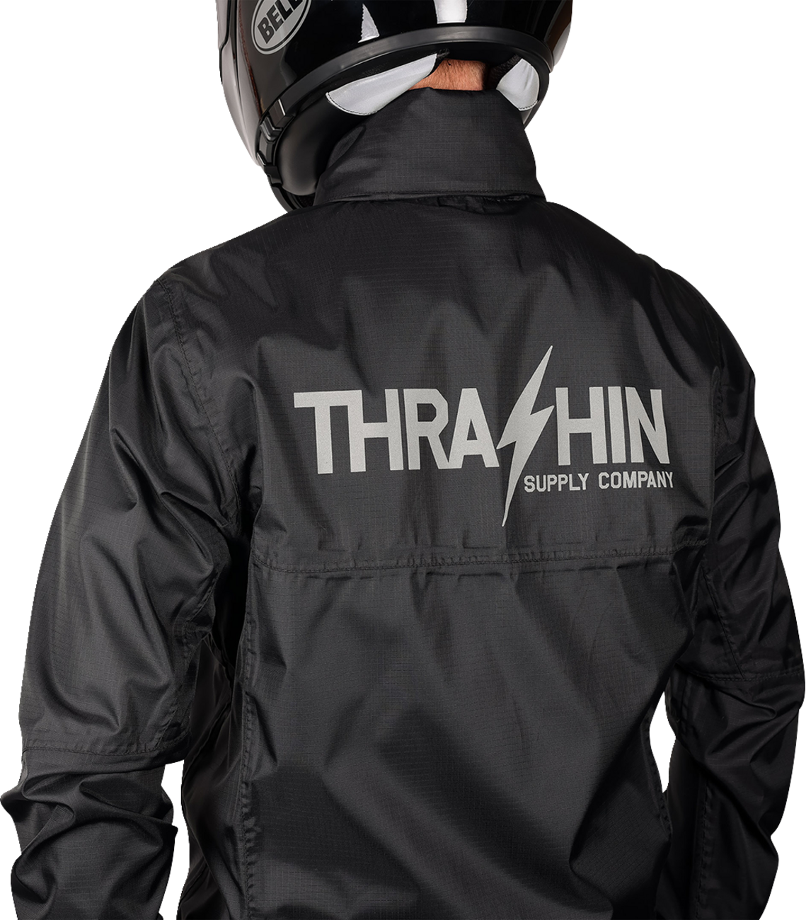 THRASHIN SUPPLY CO. Mission WP Rain Jacket - Black - XL TMJ-15-11