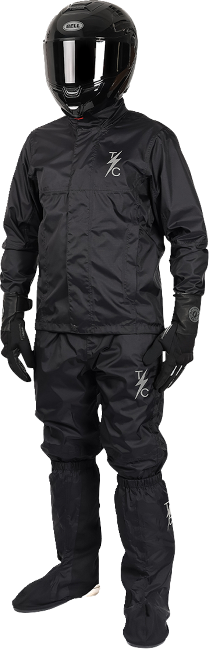 THRASHIN SUPPLY CO. Mission WP Rain Jacket - Black - 2XL TMJ-15-12