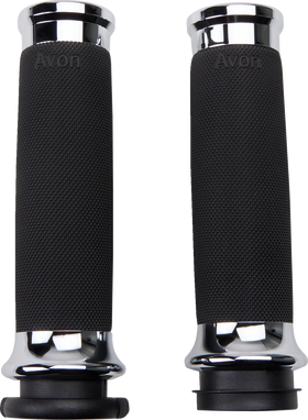 SLYFOX Grips - TBW - Chrome CC-85-CH-FL-FOX