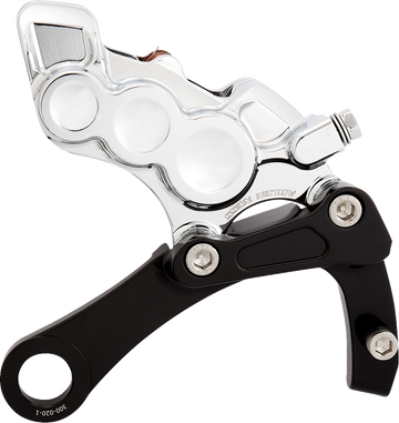 ARLEN NESS 6-Piston Caliper - Rear - Chrome 02-326