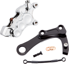 ARLEN NESS 6-Piston Caliper - Rear - Chrome 02-326
