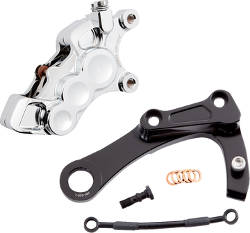 ARLEN NESS 6-Piston Caliper - Rear - Chrome 02-326