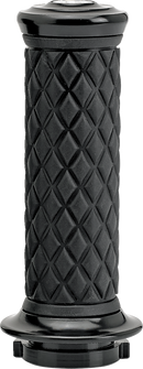 BILTWELL Alumicore Grips - TBW - Black 6608-201-01