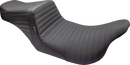 LE PERA Tailwhip Seat - Pleated w/ Grip Tape - Black - FL '08-'23 LK-587PTGP