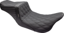 LE PERA Tailwhip Seat - Double Diamond w/ Grip Tape - Black - FL '08-'23 LK-587DDGP