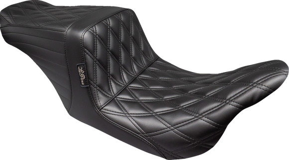 LE PERA Tailwhip Up Front Seat - Double Diamond - Black - FL '08-'23 LKU-587DD