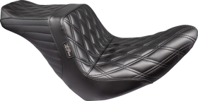 LE PERA Tailwhip Up Seat - Double Diamond - Black - FLSB/FXLR '18-'24 LYRU-580DD