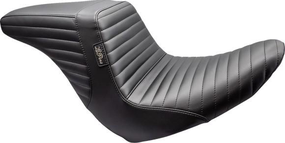 LE PERA Kickflip Up Front Seat - Pleated - Black - FL/FX '18-'24 LYRU-590PT