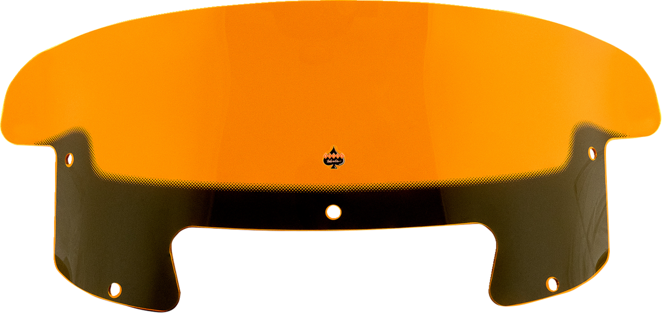 KLOCK WERKS Kolor Flare* Windshield - 8" - Orange - Indian KWW-04-0619