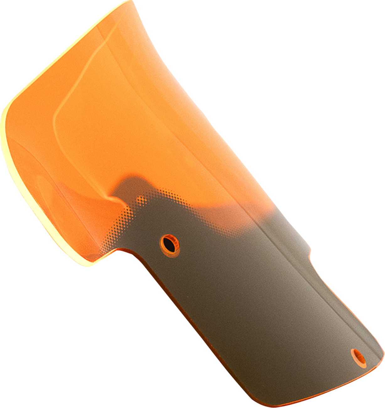 KLOCK WERKS Kolor Flare* Windshield - 8" - Orange - Indian KWW-04-0619