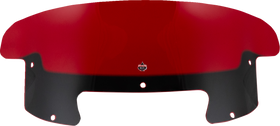 KLOCK WERKS Kolor Flare* Windshield - 8" - Red - Indian KWW-04-0622