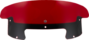 KLOCK WERKS Kolor Flare* Windshield - 8" - Red - Indian KWW-04-0622