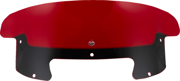 KLOCK WERKS Kolor Flare* Windshield - 8" - Red - Indian KWW-04-0622