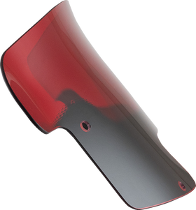 KLOCK WERKS Kolor Flare* Windshield - 8" - Red - Indian KWW-04-0622