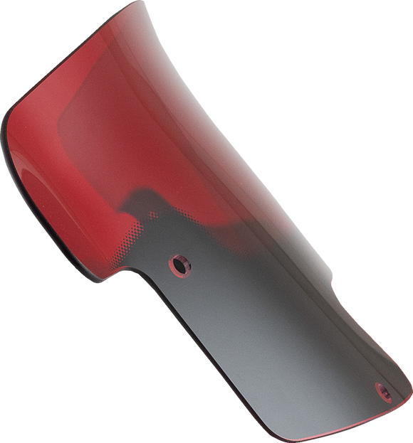 KLOCK WERKS Kolor Flare* Windshield - 8" - Red - Indian KWW-04-0622