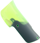 KLOCK WERKS Kolor Flare* Windshield - 8" - Green - Indian KWW-04-0621