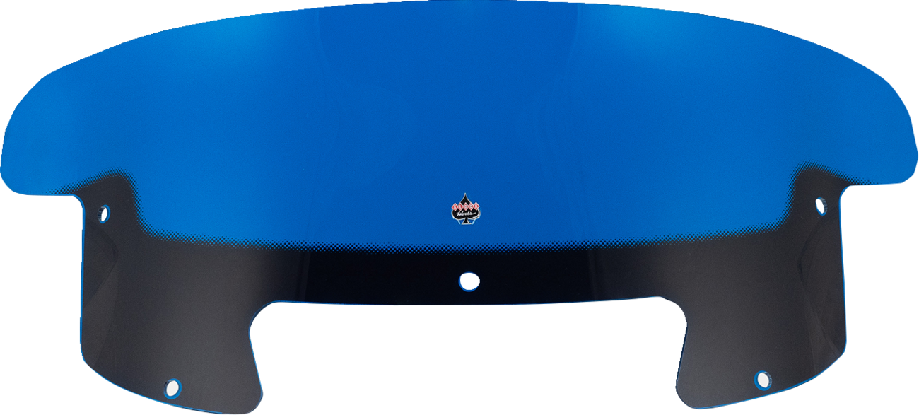 KLOCK WERKS Kolor Flare* Windshield - 8" - Blue - Indian KWW-04-0623
