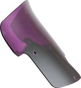 KLOCK WERKS Kolor Flare* Windshield - 8" - Purple - Indian KWW-04-0624