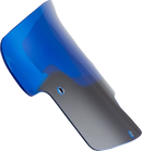 KLOCK WERKS Kolor Flare* Windshield - 8" - Blue - Indian KWW-04-0623
