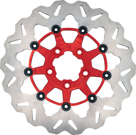 GBRAKES Brake Rotor - Front - Red DF835CW-R