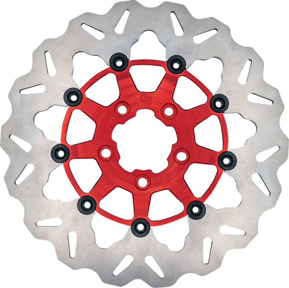 GBRAKES Brake Rotor - Front - Red DF835CW-R