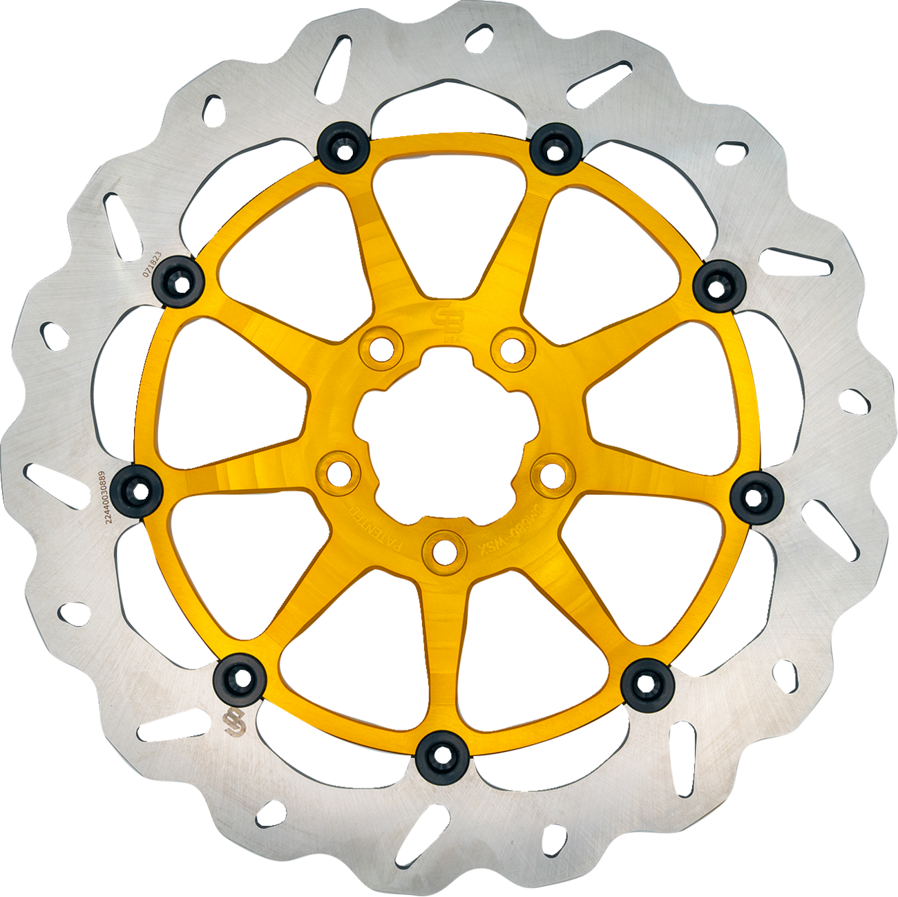GBRAKES Brake Rotor - Front - Gold DF680CWSX-G