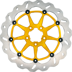 GBRAKES Brake Rotor - Front - Gold DF680CWSX-G