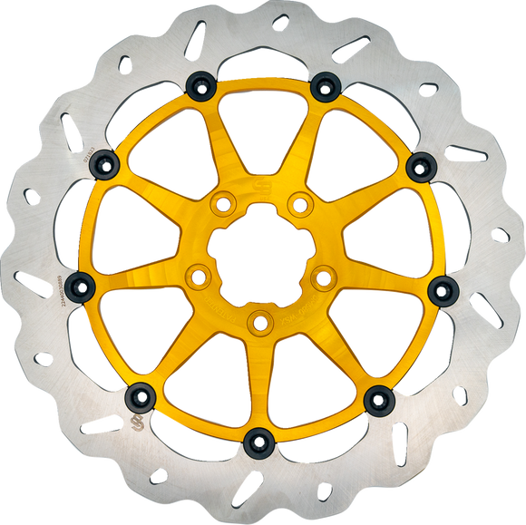 GBRAKES Brake Rotor - Front - Gold DF680CWSX-G