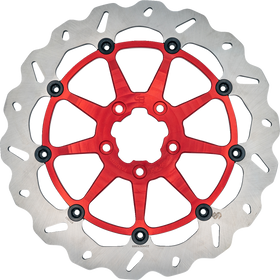 GBRAKES Brake Rotor - Front - Red DF680CWSX-R