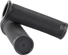 THRASHIN SUPPLY CO. Moto Grips - 1" - Slim - Black TSC-2711-1