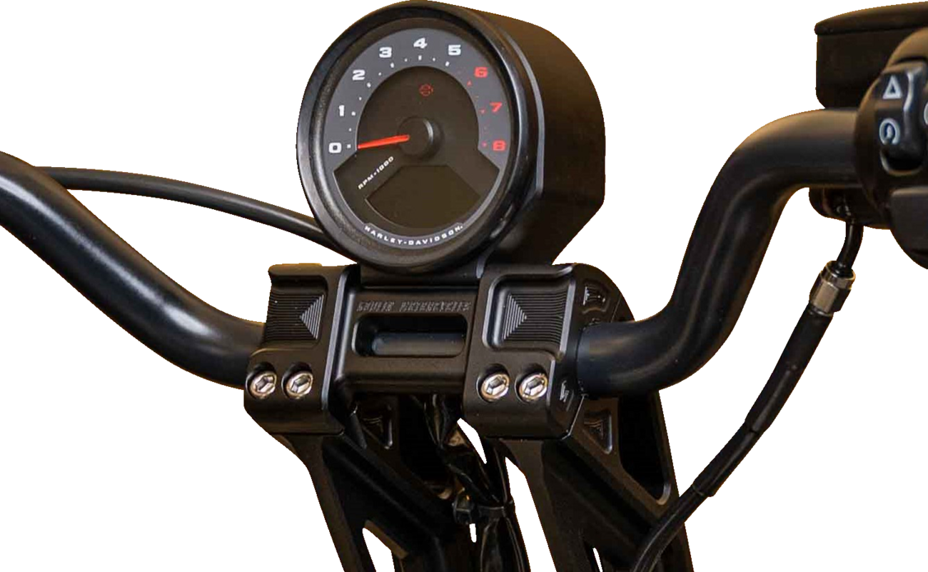 KODLIN USA Speedometer Gauge Bucket Mount - For Fast Back Riser - Black - 3" x 3/8" K61257