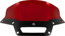KLOCK WERKS Kolor Flare* Sport Windshield - 6" - Red - FXLRST KWW-02-0622
