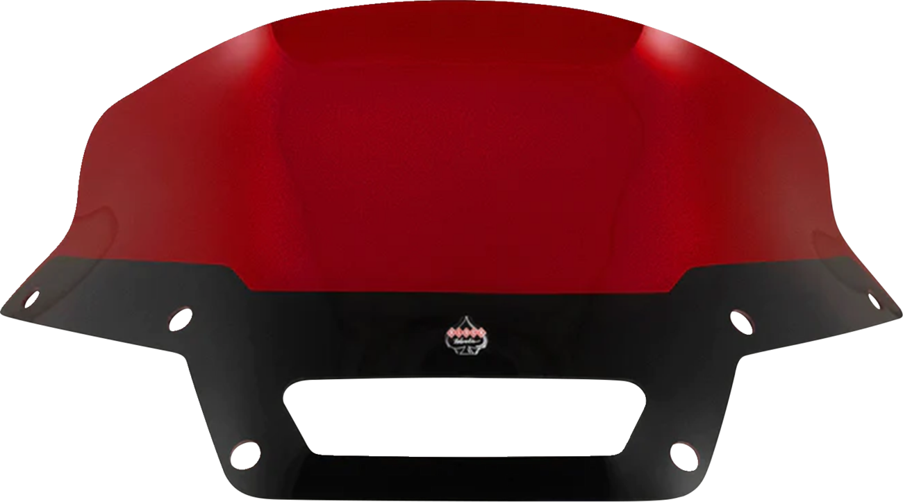 KLOCK WERKS Kolor Flare* Sport Windshield - 6" - Red - FXLRST KWW-02-0622