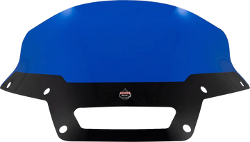 KLOCK WERKS Kolor Flare* Sport Windshield - 6" - Blue - FXLRST KWW-02-0626