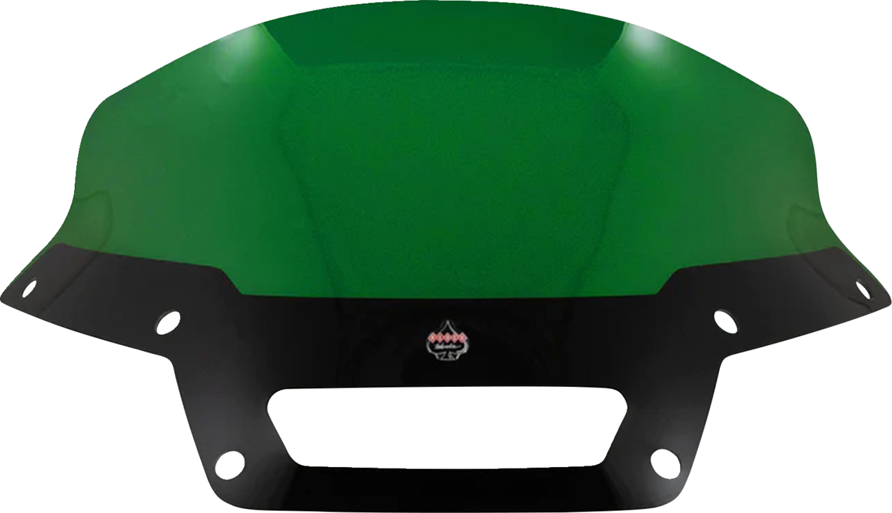 KLOCK WERKS Kolor Flare* Sport Windshield - 6" - Green - FXLRST KWW-02-0625