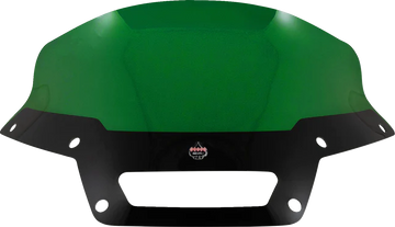 KLOCK WERKS Kolor Flare* Sport Windshield - 6" - Green - FXLRST KWW-02-0625