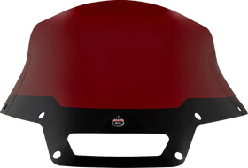 KLOCK WERKS Kolor Flare* Sport Windshield - 8" - Red - FXLRST KWW-02-0629