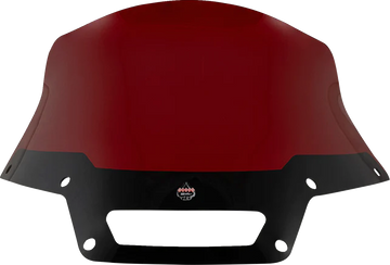 KLOCK WERKS Kolor Flare* Sport Windshield - 8" - Red - FXLRST KWW-02-0629