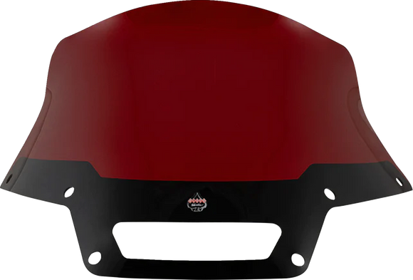 KLOCK WERKS Kolor Flare* Sport Windshield - 8" - Red - FXLRST KWW-02-0629