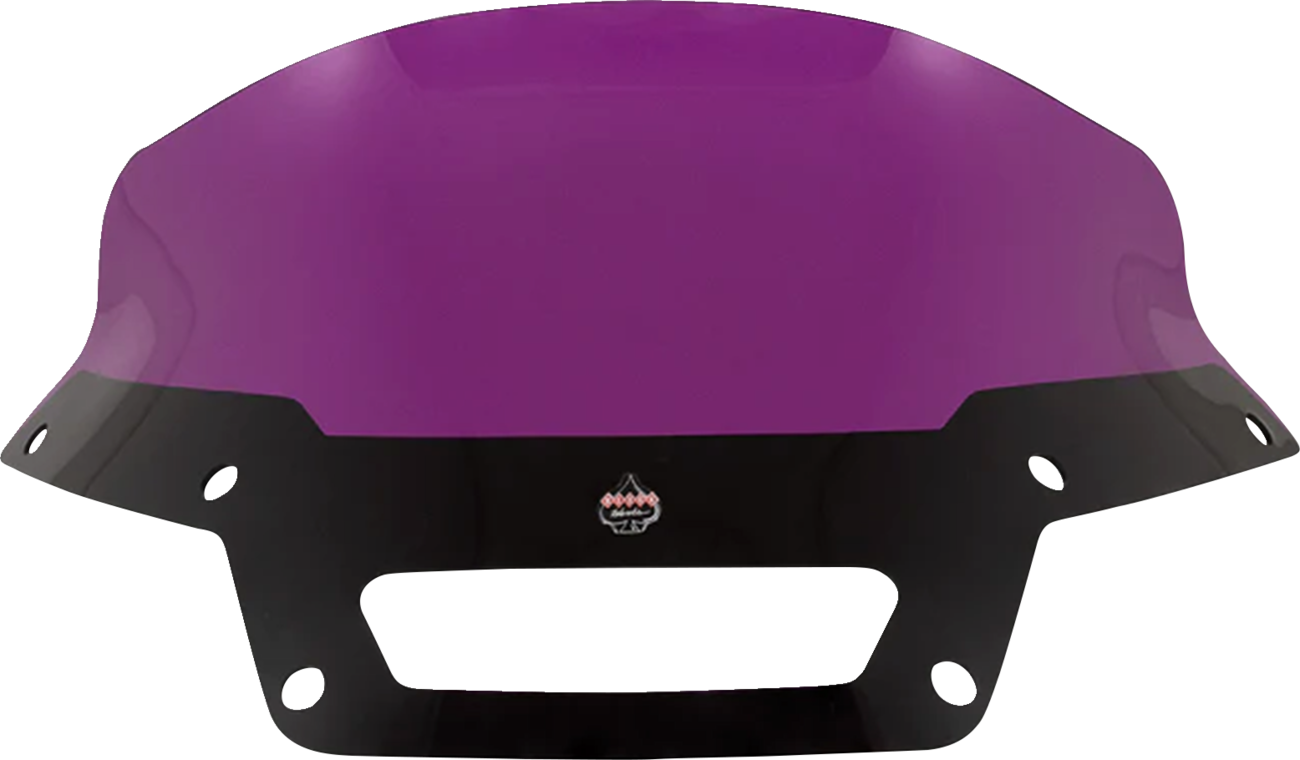 KLOCK WERKS Kolor Flare* Sport Windshield - 6" - Purple - FXLRST KWW-02-0627