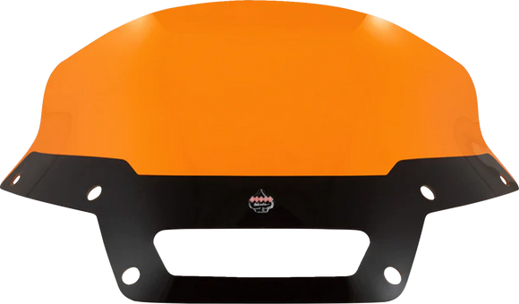 KLOCK WERKS Kolor Flare* Sport Windshield - 6" - Orange - FXLRST KWW-02-0623