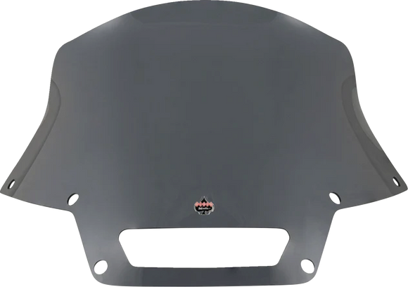 KLOCK WERKS Flare* Windshield - 8" - Dark Smoke - FXLRST KWW-02-0621
