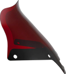 KLOCK WERKS Kolor Flare* Sport Windshield - 8" - Red - FXLRST KWW-02-0629
